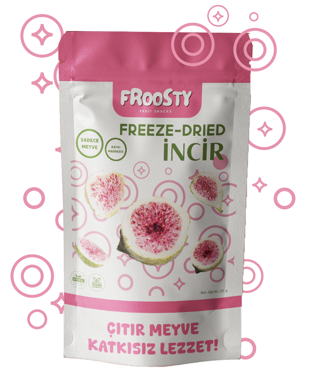 Freeze Dried İncir - Dondurularak Kurutulmuş İncir 20g